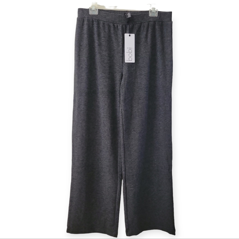 Bobi Wide Leg Knit Pull on Pants XL NWT